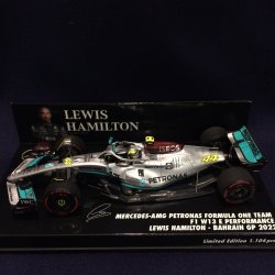 画像1: セカンドハンド品●PMA1/43 MERCEDES-AMG PETRONAS W13 BAHRAIN GP 2022 (L.ハミルトン）#44 