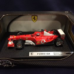 画像1: セカンドハンド品●マテル1/43 FERRARI 2003-GA (R.バリチェロ）#2