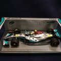 セカンドハンド品●SPARK1/43 MERCEDES-AMG PETRONAS W13 3rd BAHRAIN GP 2022 (L.ハミルトン）#44