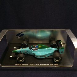 画像1: セカンドハンド品●SPARK 1/43 LEYTON HOUSE CG911 HUNGARIAN GP 1990 (I.カペリ）#16