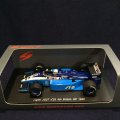 セカンドハンド品●SPARK 1/43 LIGIER JS27 4th BRITISH GP 1986 (R.アルヌー) #25