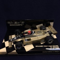 画像1: セカンドハンド品●PMA1/43 WILLIAMS FW07 RAM RACING ITALIAN GP 1980 (R.KEEGAN) #50