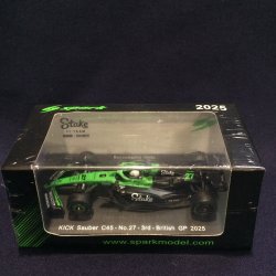 画像1: 新品正規入荷品●SPARK 1/64 KICK SAUBER C45 3rd BRITISH GP 2025 (N.ヒュルケンベルグ）#27