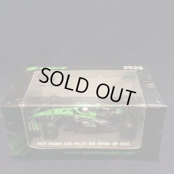 画像1: 新品正規入荷品●SPARK 1/64 KICK SAUBER C45 3rd BRITISH GP 2025 (N.ヒュルケンベルグ）#27