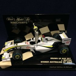 画像1: セカンドハンド品●PMA 1/43 BRAWN GP BGP 001 WINNER AUSTRALIAN GP 2009 (J.バトン）#22