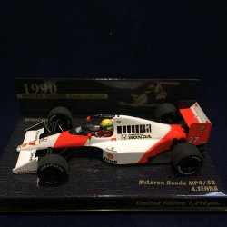 画像1: セカンドハンド品●鈴鹿レジェンド●PMA1/43 McLAREN HONDA MP4/5B (A.セナ）1990 #27
