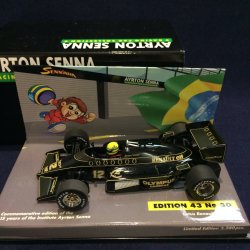 画像1: セカンドハンド品●PMA1/43 セナコレNo30 LOTUS RENAULT 97T (A.セナ）1985 #12