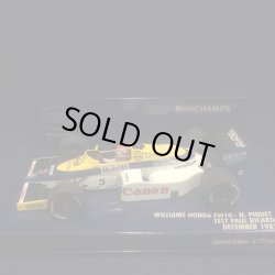 画像1: セカンドハンド品●PMA1/43 WILLIAMS HONDA FW10 TEST PAUL RICARD (N.ピケ）1985 #5