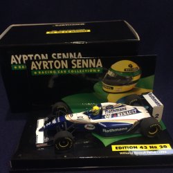 画像1: セカンドハンド品●純正たばこ仕様●PMA1/43 セナコレNo20 WILLIAMS RENAULT FW16 (A.セナ）1994 #2
