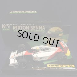 画像1: セカンドハンド品●タバコカスタム品●PMA1/43 セナコレNo25 McLAREN HONDA MP4/6 GERMAN GP WORLD CHAMPION (A.セナ）1991#1