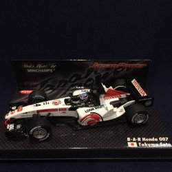 画像1: セカンドハンド品●Japan Power●PMA1/43 BAR HONDA 007 (佐藤琢磨）