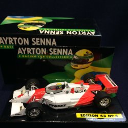 画像1: セカンドハンド品●PMA1/43 セナコレNo4 PENSKE CHEVROLET 1993 (A.セナ）#4