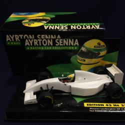 画像1: セカンドハンド品●PMA1/43 セナコレNo23 McLAREN LAMBORGUINI MP4-8B TEST ESTORIL 1993 (A.セナ）