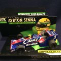 セカンドハンド品●PMA1/43 セナコレNo22 TOLEMAN HART TG183B 1st TEST SILVERSTONE 1983 (A.セナ）#35
