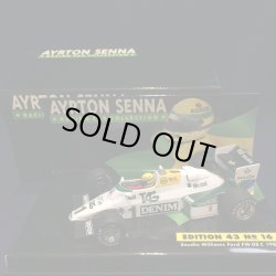 画像1: セカンドハンド品●PMA1/43 セナコレNo16 WILLIAMS FORD FW08C 1983 (A.セナ）