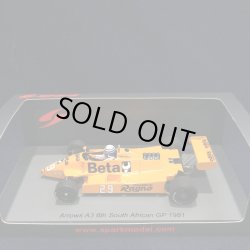 画像1: 新品正規入荷品●SPARK 1/43 ARROWS A3 6th SOUTH AFRICAN GP 1981 (R.パトレーゼ）#29