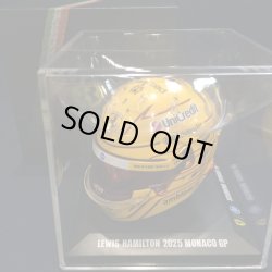 画像1: 新品正規入荷品●LOOKSMART 1/5 FERRARI F1 MONACO GP 2025 (L.ハミルトン）ミニヘルメット