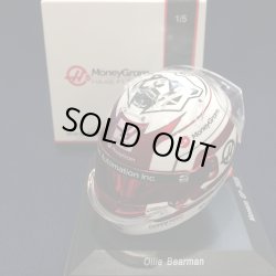 画像1: 新品正規入荷品●SPARK1/5 HAAS F1 MONACO GP 2025 (O.ベアマン）ミニヘルメット