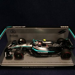 画像1: 新品正規荷品●SPARK1/43 MERCEDES-AMG PETRONAS W16 SPRINT QUALIFYING POLE MIAMI GP 2025 (K.アントネッリ）#12