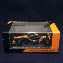 画像1: 新品正規入荷品●SPARK 1/64 McLAREN MCL39 WINNER AUSTRALIAN GP 2025 (L.ノリス）#4