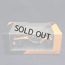 画像1: 新品正規入荷品●SPARK 1/64 McLAREN MCL39 WINNER AUSTRALIAN GP 2025 (L.ノリス）#4