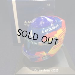 画像1: 新品正規入荷品●SPARK1/5 WILLIAMS F1 2025 (C.サインツ）ミニヘルメット