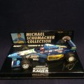 セカンドハンド品●PMA1/43 BENETTON RENAULT B195 WINNER EUROPE GP 1995 (M.シューマッハ）#1 Nr22