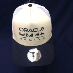 画像1: オラクル レッドブル レーシング NewEra 9FORTY A-Frame トラッカー キャップ