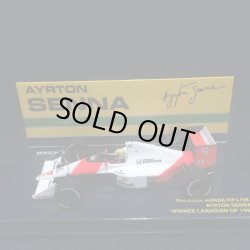 画像1: セカンドハンド品●PMA1/43 McLAREN HONDA MP4/5B WINNER CANADIAN GP 1990（A.セナ）#27
