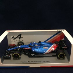 画像1: セカンドハンド品●SPARK1/43 ALPINE A521 BAHRAIN GP 2021 (F.アロンソ）#14