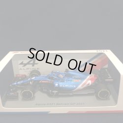 画像1: セカンドハンド品●SPARK1/43 ALPINE A521 BAHRAIN GP 2021 (F.アロンソ）#14