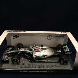 画像1: セカンドハンド品●SPARK1/43 MERCEDES-AMG W10 WINNER CHINESE GP 2019 (L.ハミルトン）#44