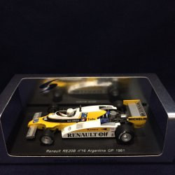画像1: セカンドハンド品●SPARK1/43 RENAULT RE20B ARGENTINA GP (R.アルヌー) #16
