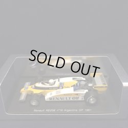 画像1: セカンドハンド品●SPARK1/43 RENAULT RE20B ARGENTINA GP (R.アルヌー) #16