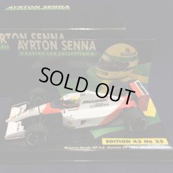画像1: セカンドハンド品●PMA1/43 セナコレNo25 McLAREN HONDA MP4/6 GERMAN GP WORLD CHAMPION (A.セナ）1991#1