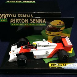画像1: セカンドハンド品●PMA1/43 セナコレNo26 McLAREN HONDA MP4/3 TEST CAR (A.セナ）1987 