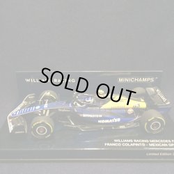 画像1: 新品正規入荷品●PMA 1/43 WILLIAMS MERCEDES FW46 MEXICAN GP 2024 (F.コラピント）#43