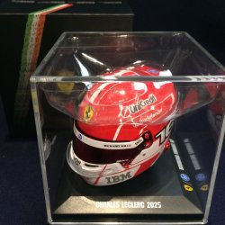 画像1: 新品正規入荷品●LOOKSMART 1/5 FERRARI F1 2025 (C.ルクレール）ミニヘルメット