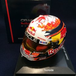 画像1: 新品正規入荷品●SPARK1/5 RED BULL HONDA CANADIAN GP 2025 (角田裕毅）ミニヘルメット