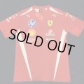 スクーデリア フェラーリ HP チーム ドライバーTシャツ 2026 (Mサイズ）