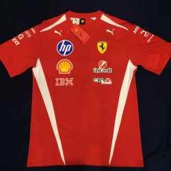 画像1: スクーデリア フェラーリ HP チーム ドライバーTシャツ 2026  (XLサイズ）