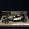 セカンドハンド品●PMA1/43 MERCEDES AMG PETRONAS W05 WINNER ABU DHABI GP WORLD CHAMPION 2014 (L.ハミルトン）#44