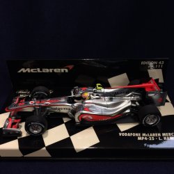 画像1: セカンドハンド品●PMA1/43 VODAFONE McLAREN MERCEDES MP4-25 (L.ハミルトン）2010 #2