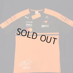 画像1: マクラーレン F1チーム オスカー・ピアストリ Tシャツ 2026 (Mサイズ）