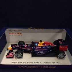 画像1: セカンドハンド品●SPARK1/43 RED BULL RB10 AUSTRALIA GP 2014 (S.ベッテル） #1