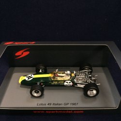 画像1: 新品正規荷品●SPARK1/43 LOTUS 49 ITALIAN GP 1967 (G.BAGHETTI) #24