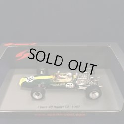 画像1: 新品正規荷品●SPARK1/43 LOTUS 49 ITALIAN GP 1967 (G.BAGHETTI) #24
