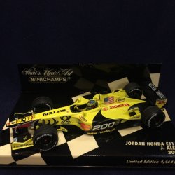 画像1: セカンドハンド品■PMA1/43 JRDAN HONDA EJ11 (J.アレジ）2001 #12