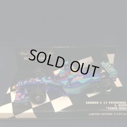画像1: セカンドハンド品●PMA1/43 SAUBER PETRONAS C17 TOWER WING (J.アレジ）#14