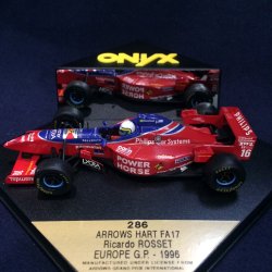 画像1: セカンドハンド品●ONYX 1/43 ARROWS HART FA17 EUROPE GP 1996 (R.ロセット）#16